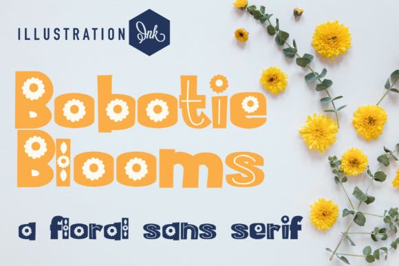 Bobotie Blooms: A Cute Font for Business Branding