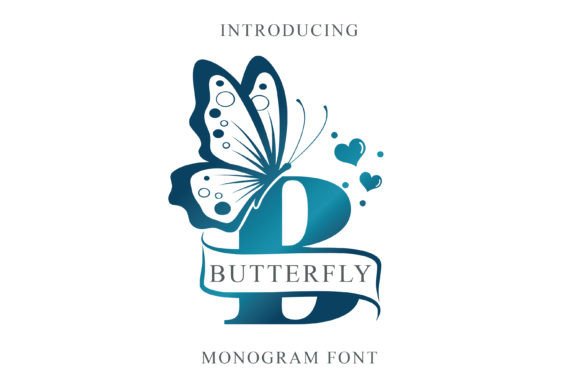 Butterfly Monogra: A Font That Speaks Volumes