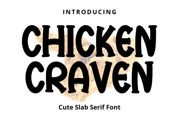 Chicken Craven: A Bold Font for Web Design