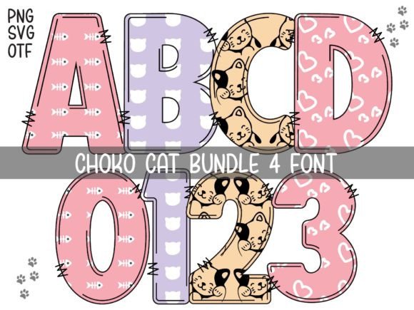 Choko Cat Font: Adorable Typography for Designers