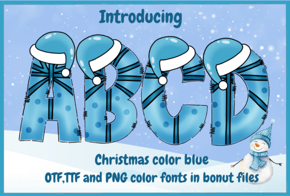 Christmas Color Blue Review