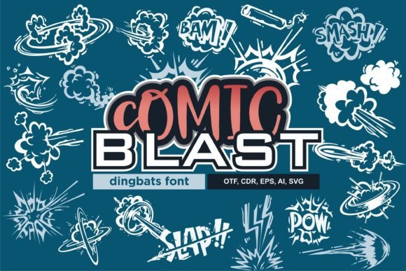 Comic Blast: A Fun Font for Business Branding