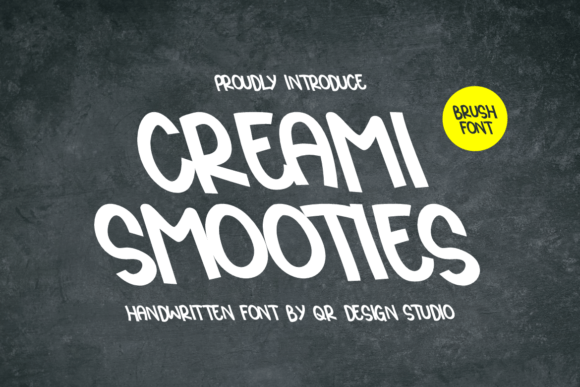 Creami Smooties Font Review