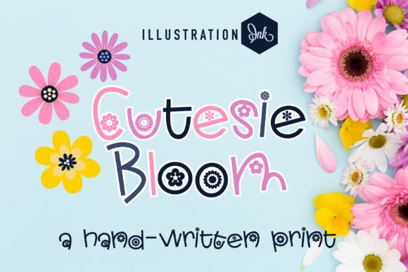 Cutesie Bloom Font for Business