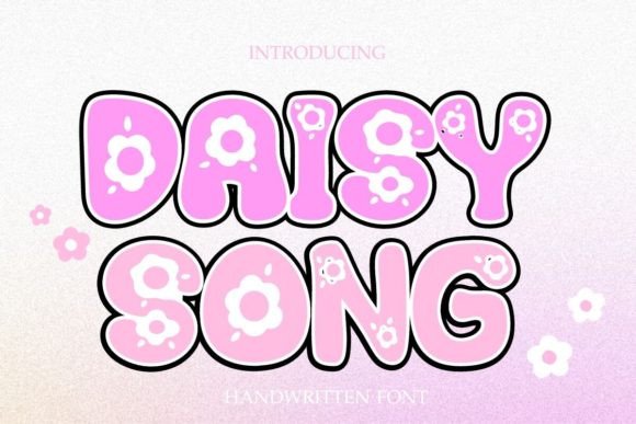Daisy Song: A Creative Font for Bold Design