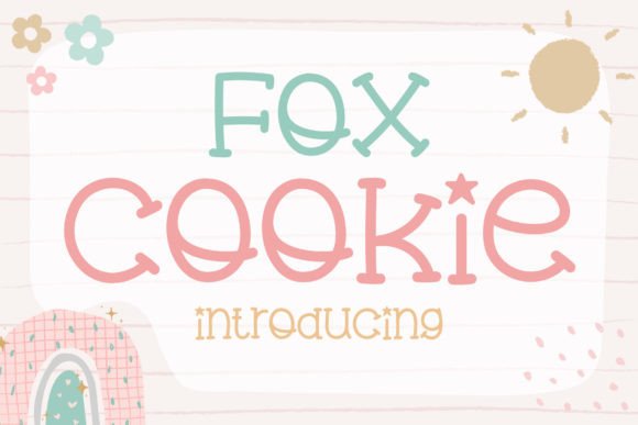Fox Cookie Font for Creative Design