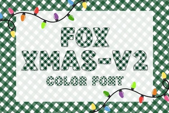Fox Xmas-v2: A Festive Font for Editorial Design