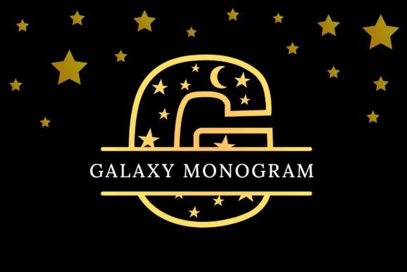 Galaxy Monogram Font for Elegant Design