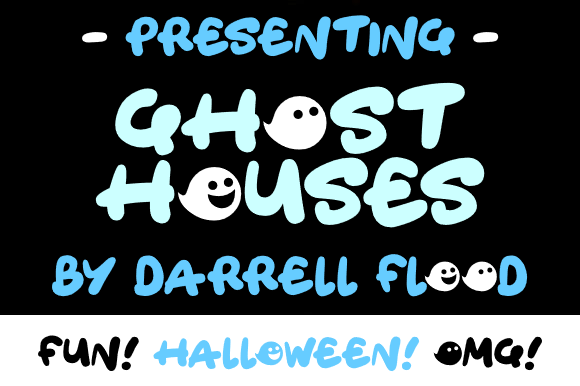 Ghost Houses Font for Web Design