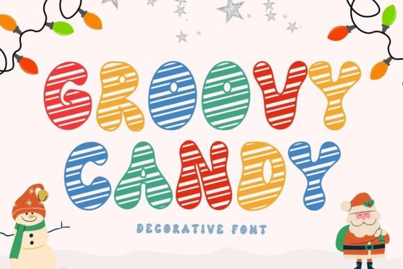 Groovy Candy Font for Creative Marketing
