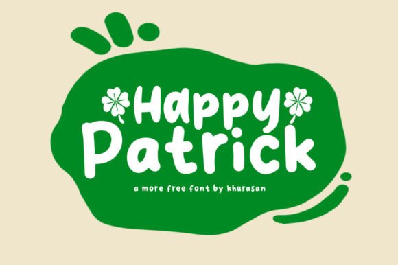 Happy Patrick Font for Creative Brands
