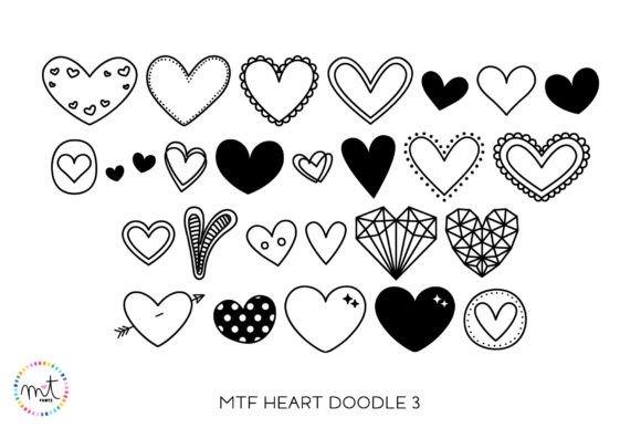 Heart Doodle 3 Font for Creative Projects