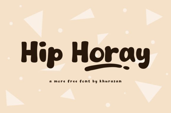 Hip Horay Font for Web Design