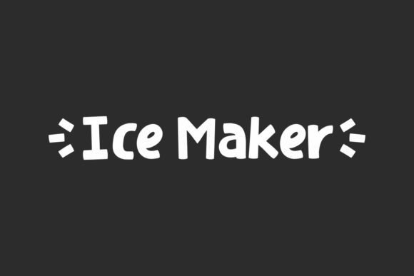 Ice Maker Font for Bold Campaigns