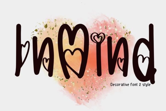 In Mind: A Playful Decorative Font