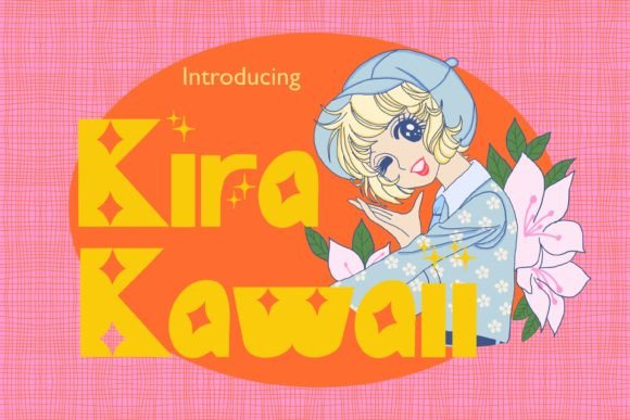 Kira Kawaii Font: Sparkling Style for Creative Projects