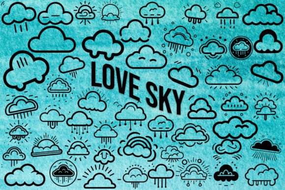 Love Sky: A Creative Dingbat for Designers