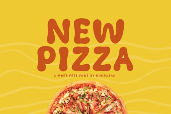 New Pizza Font: Handwritten Style for Digital Design
