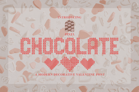Pixel Chocolate Font for Creative Marketing