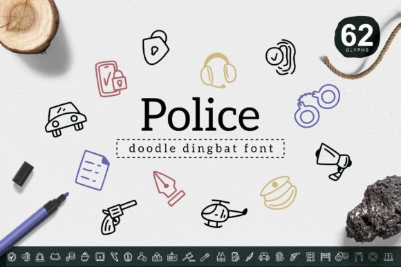 Police Font for Web Design
