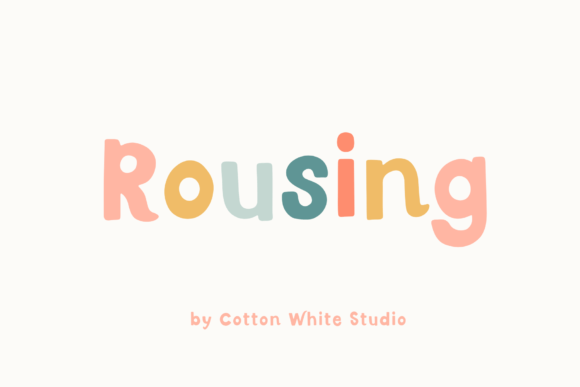 Rousing: A Bold, Modern Sans Serif