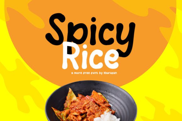 Spicy Rice Font for Creative Projects