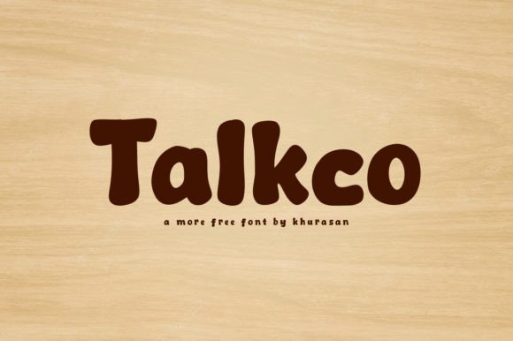 Talkco: A Bold Font for Web Design