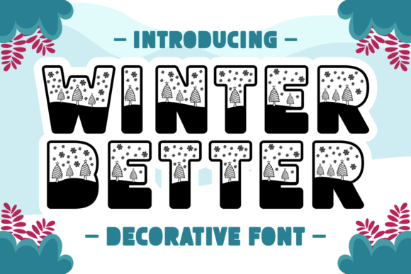 Winter Better is a cute and snowy decorative font that adds a whimsical touch to any digital project. I recently tested it on a boutique online store’s homepage, where the goal was to create a warm, inviting feel for seasonal products. The font’s soft, rounded edges and subtle snowflake-like details made it stand out in the hero section, blending perfectly with the site’s winter-themed imagery.